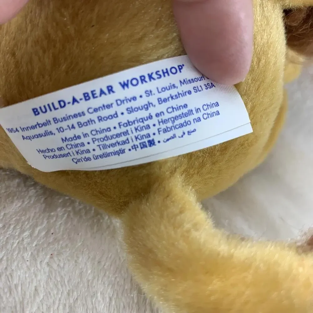BUILD A BEAR Buddies Lion Plush 2016 Stuffed Animal JoJo Siwa Pink Bow Hair Tie - Picture 10 of 12
